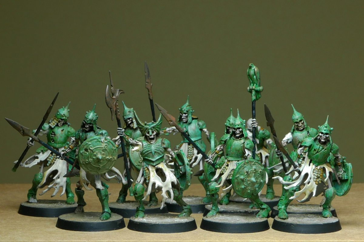 Hekatoncheires: Skeleton Soulblight Gravelords Army